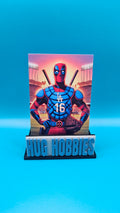 Deadpool as Will Smith No. 16 - Marvel/MLB Los Angeles Dodgers Catcher Glossy Layered Custom Card