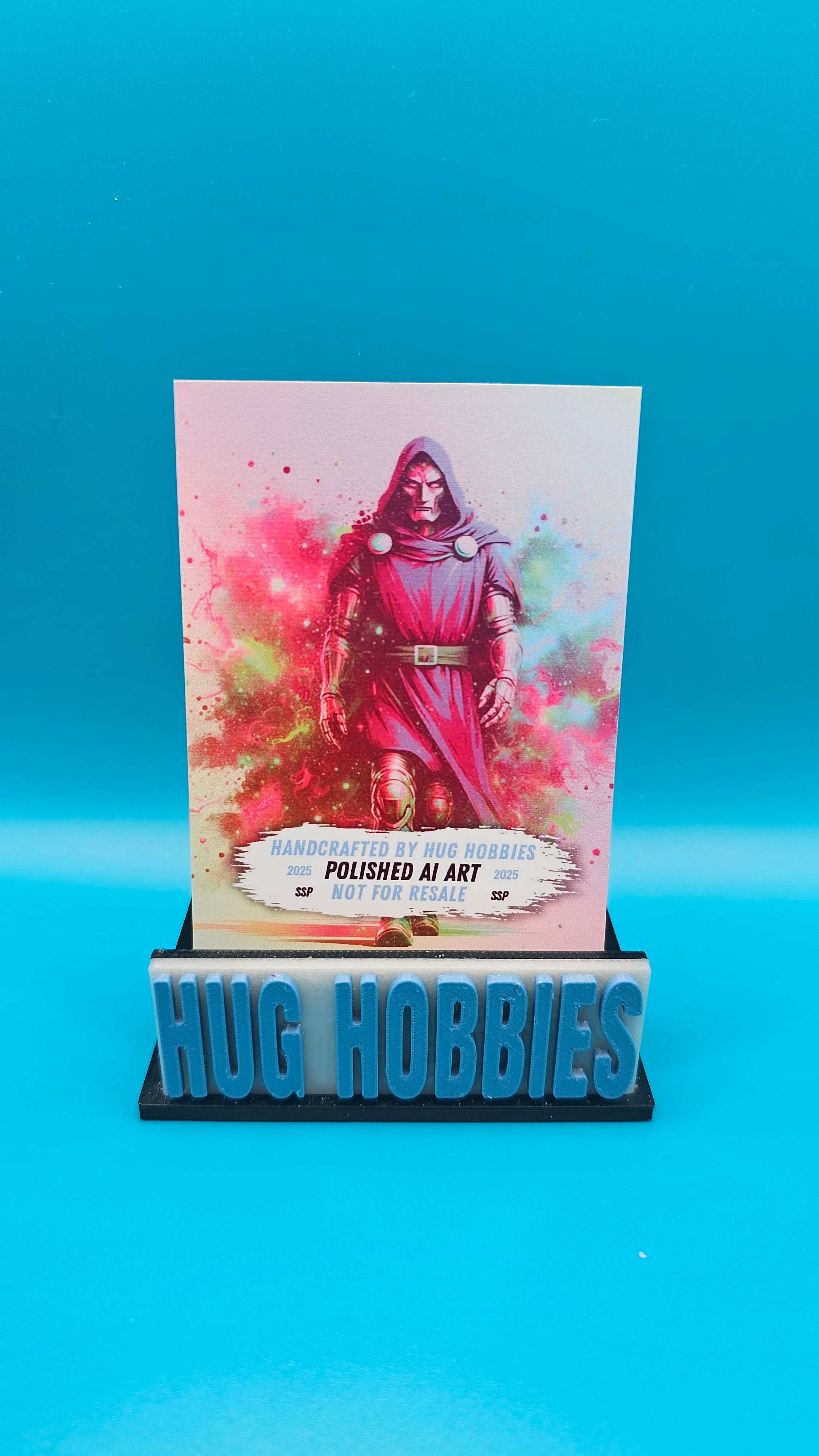 Doctor Doom - Marvel-Inspired Holographic Custom Card