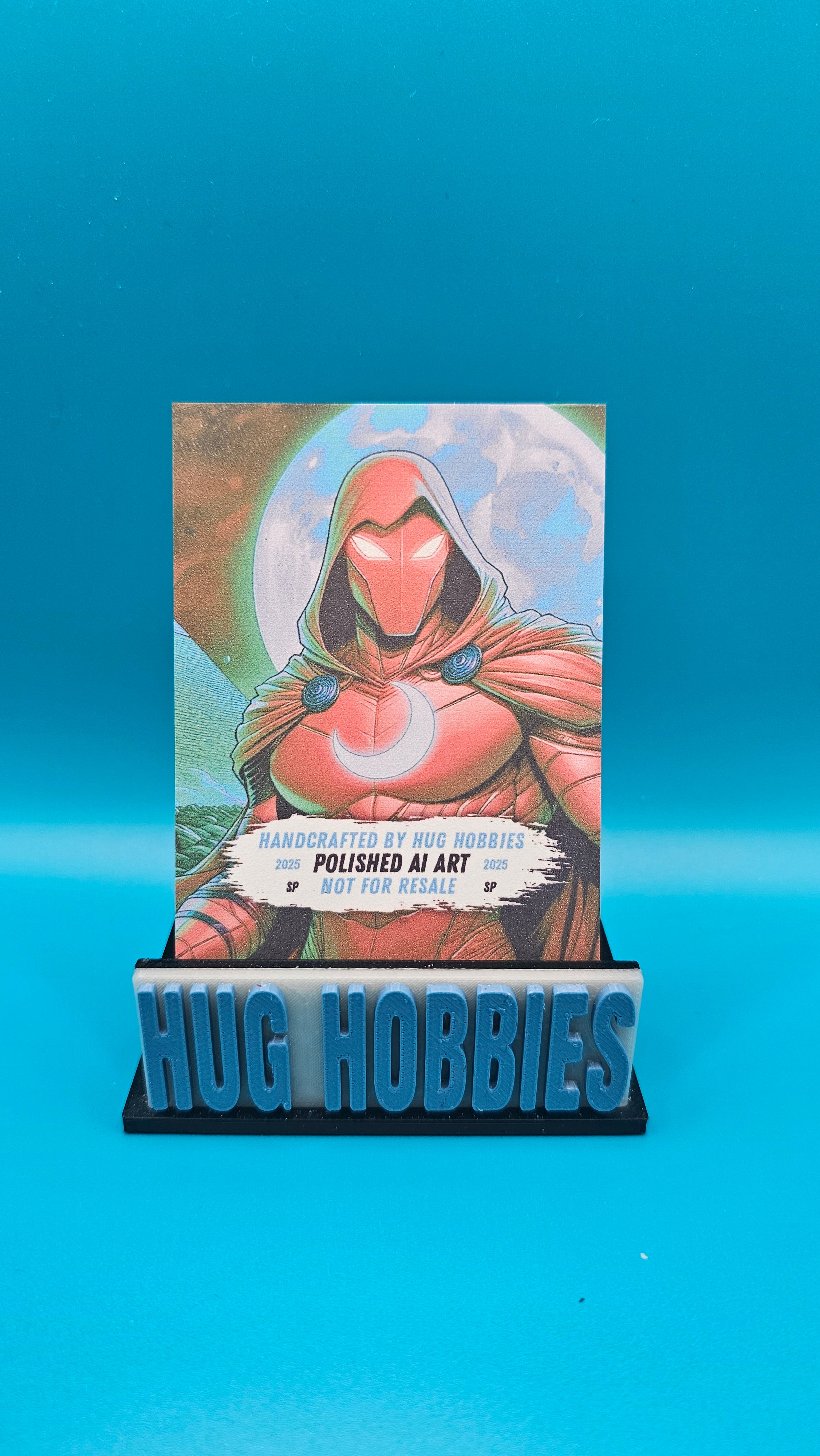 Moon Knight - Marvel-Inspired Matte Custom Card, Design E