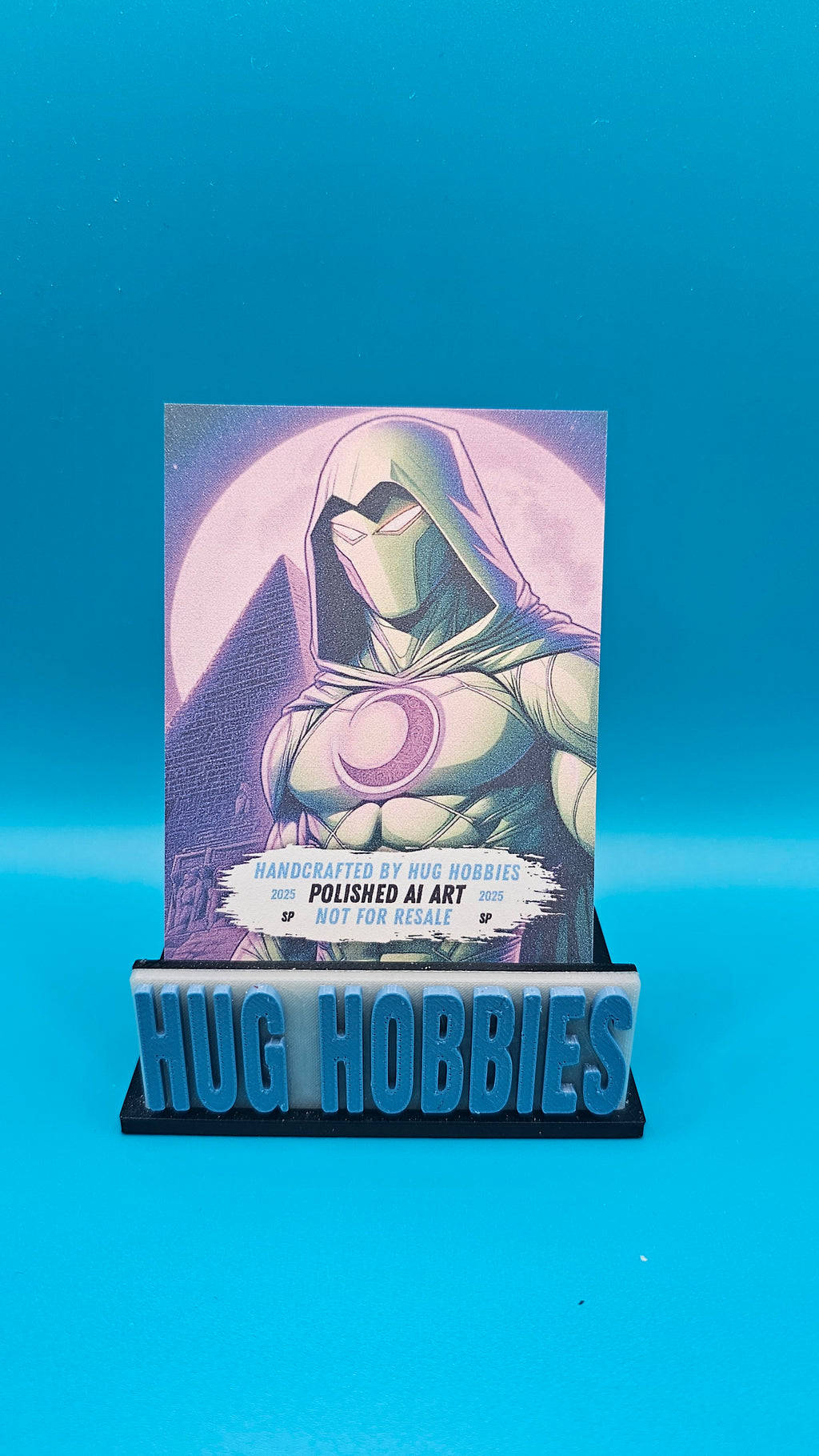 Moon Knight - Marvel-Inspired Matte Custom Card, Design D