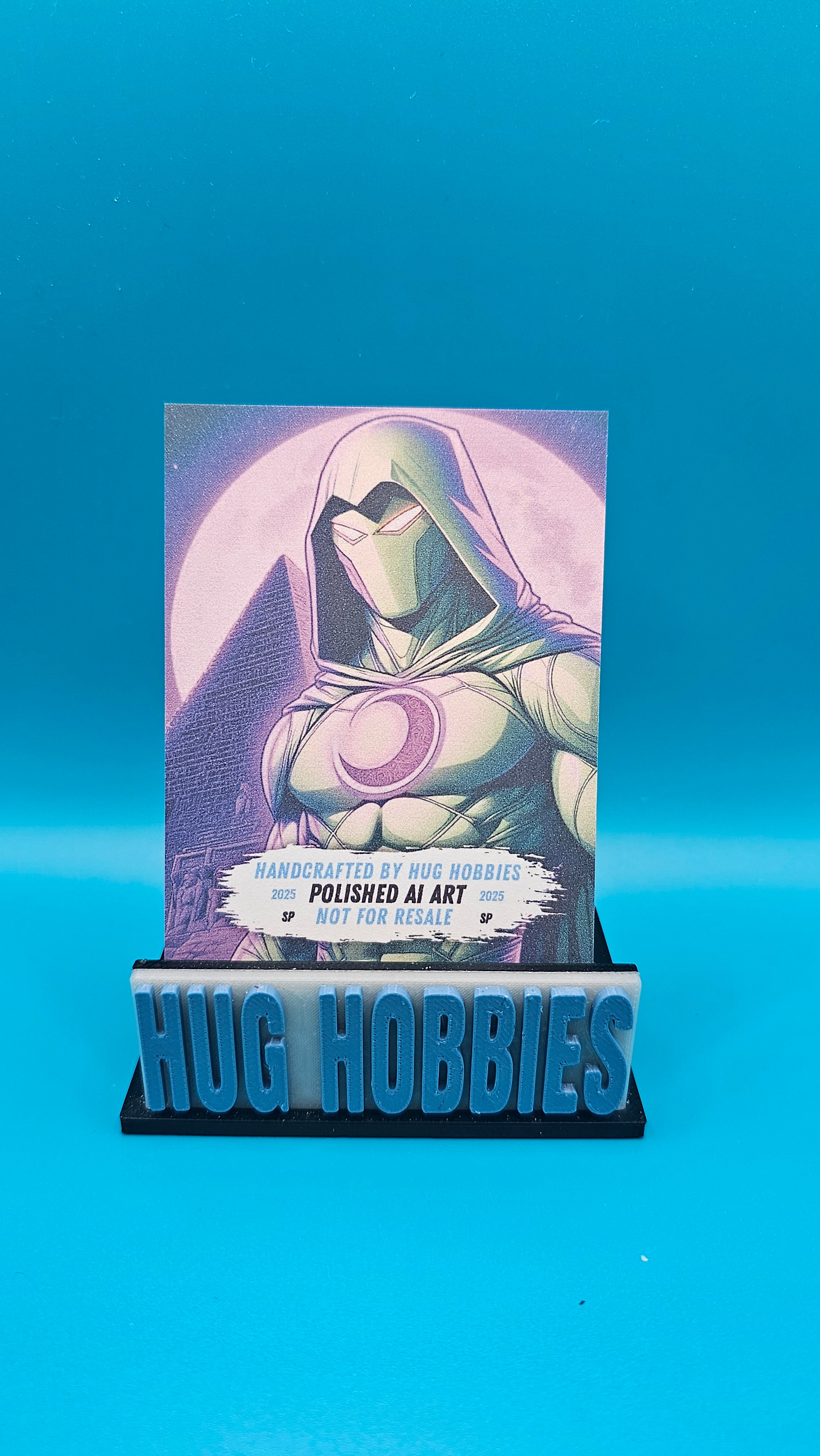 Moon Knight - Marvel-Inspired Matte Custom Card, Design D