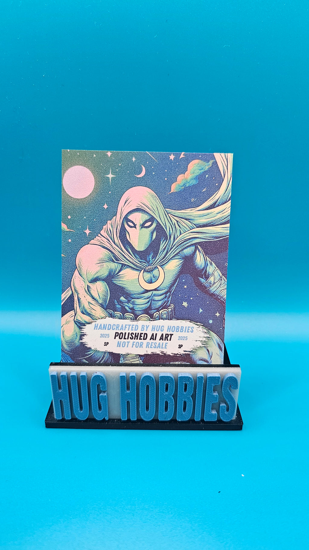 Moon Knight - Marvel-Inspired Matte Custom Card, Design B