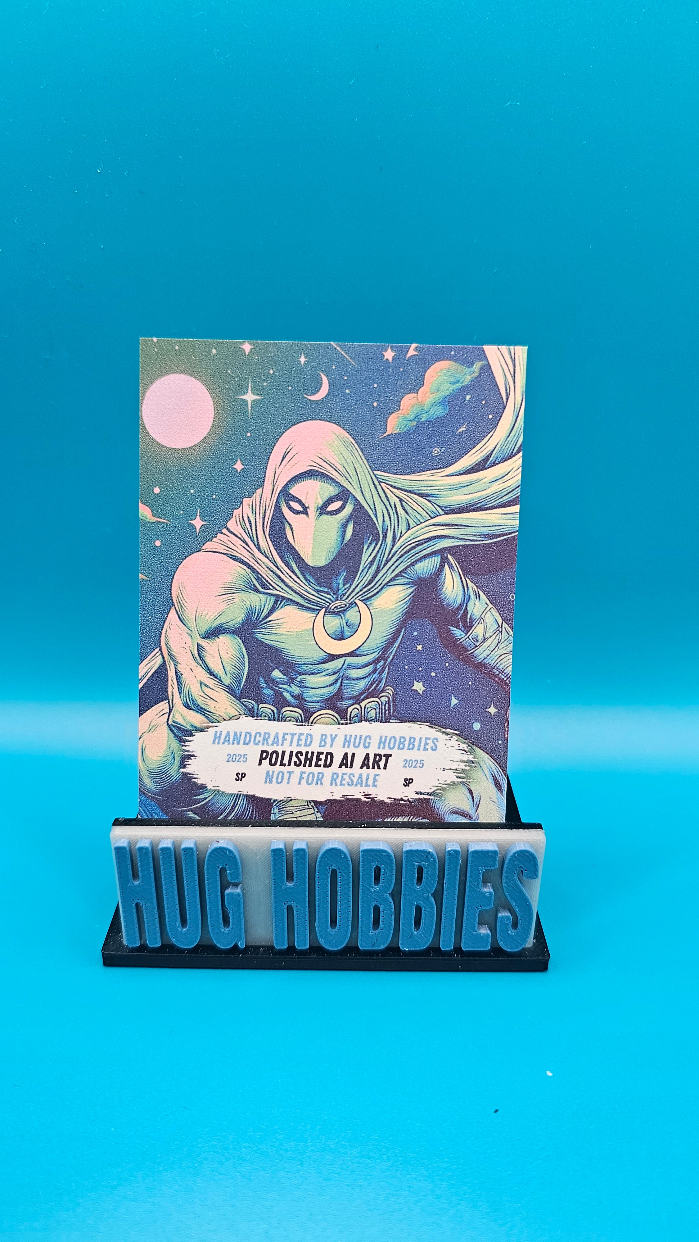 Moon Knight - Marvel-Inspired Matte Custom Card, Design B