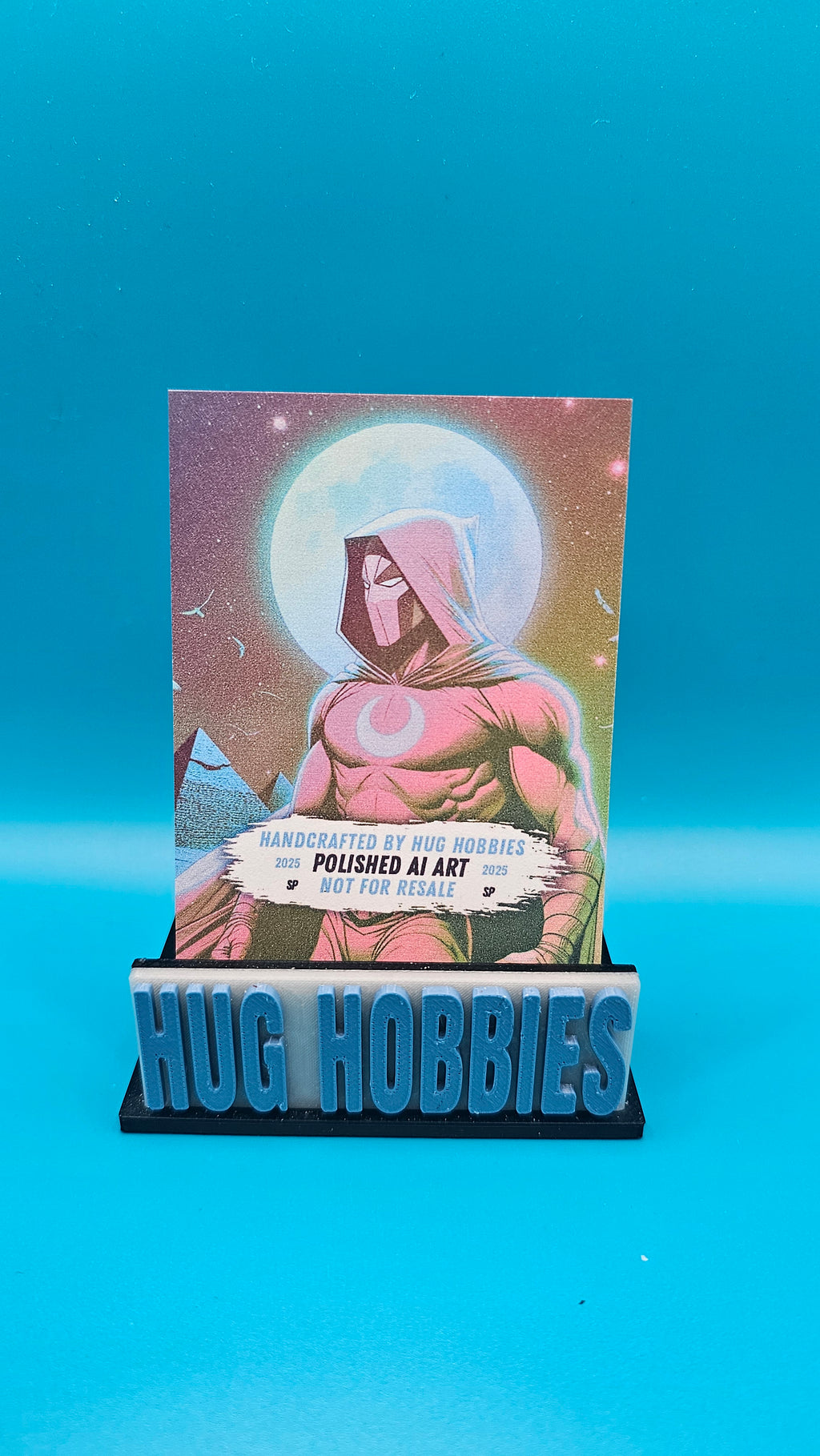 Moon Knight - Marvel-Inspired Matte Custom Card, Design A