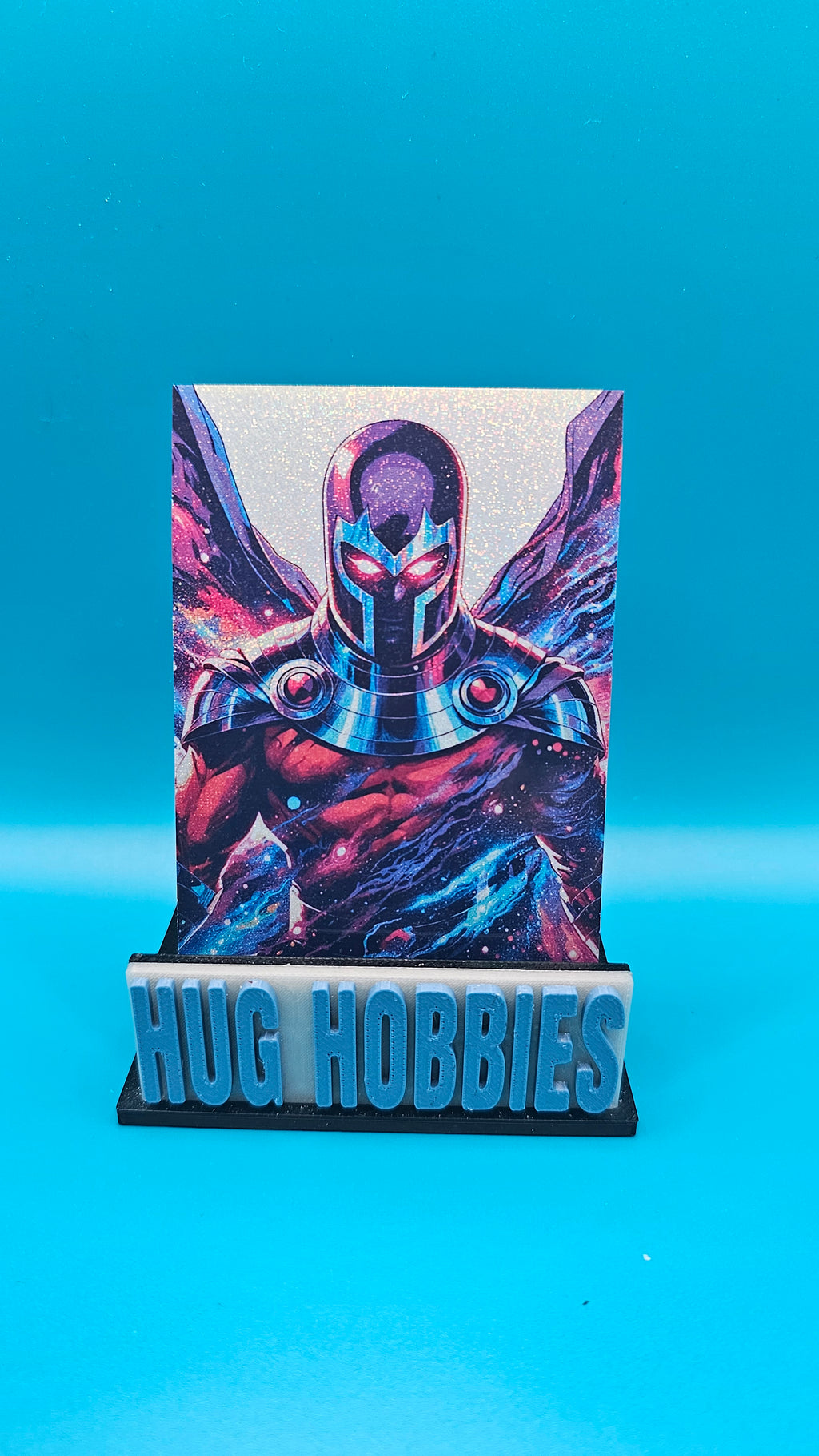 Magneto - Marvel-Inspired White Frost Holographic Custom Card