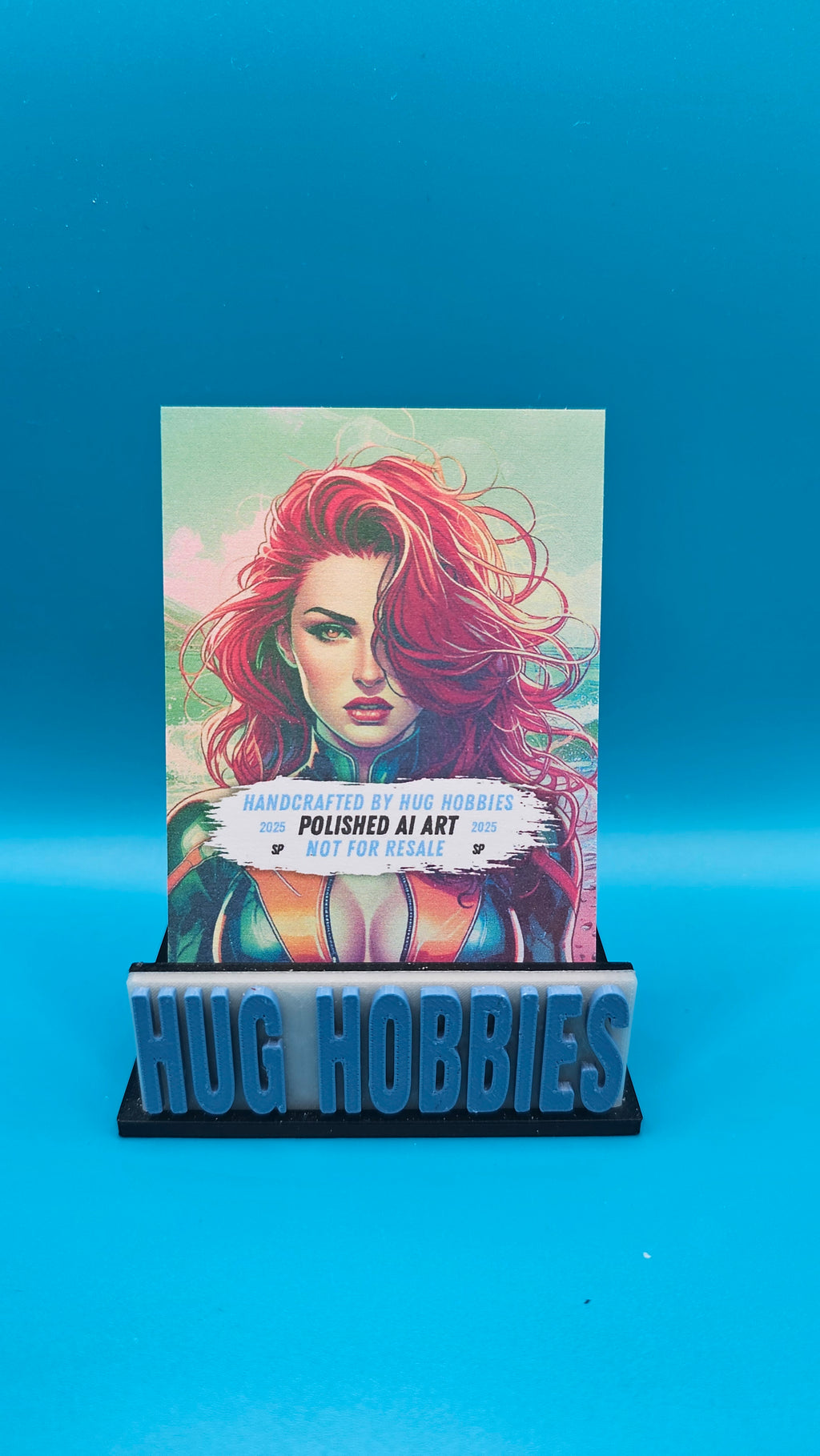 Jean Grey - Marvel-Inspired Glossy Layered Custom Card