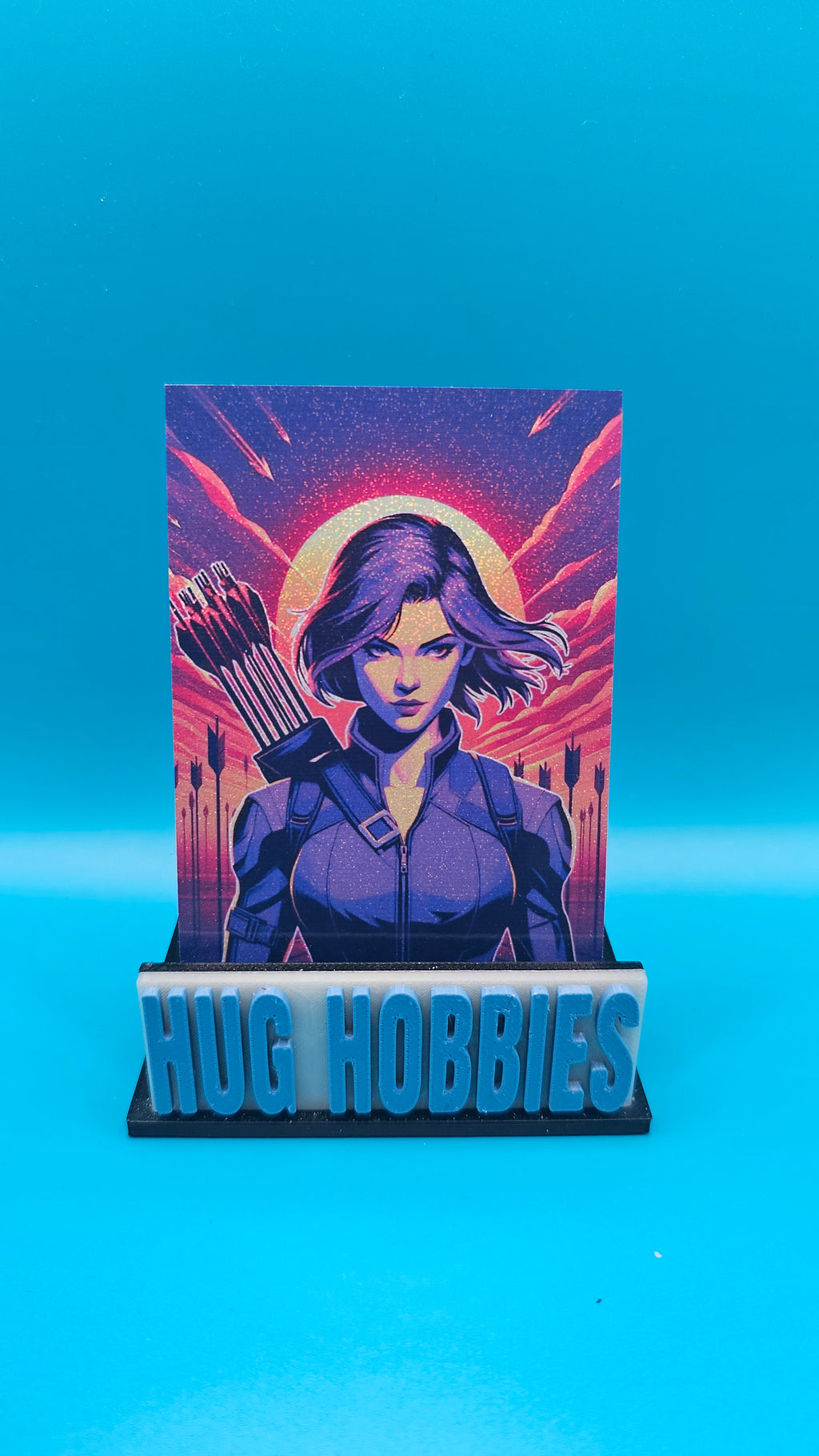 Kate Bishop - Marvel-Inspired Light Frost Holographic Custom Card