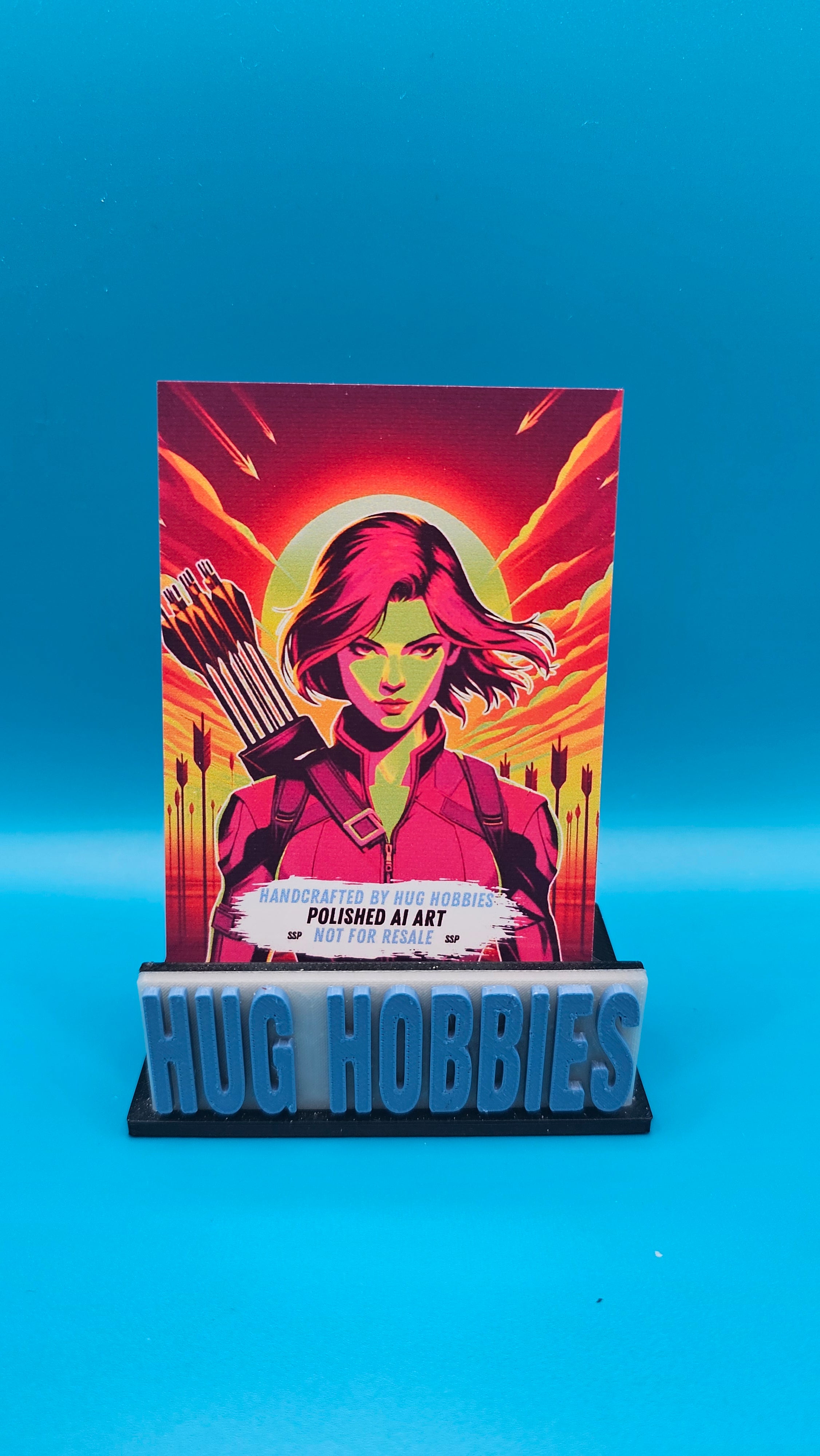 Kate Bishop - Marvel-Inspired Light Frost Holographic Custom Card