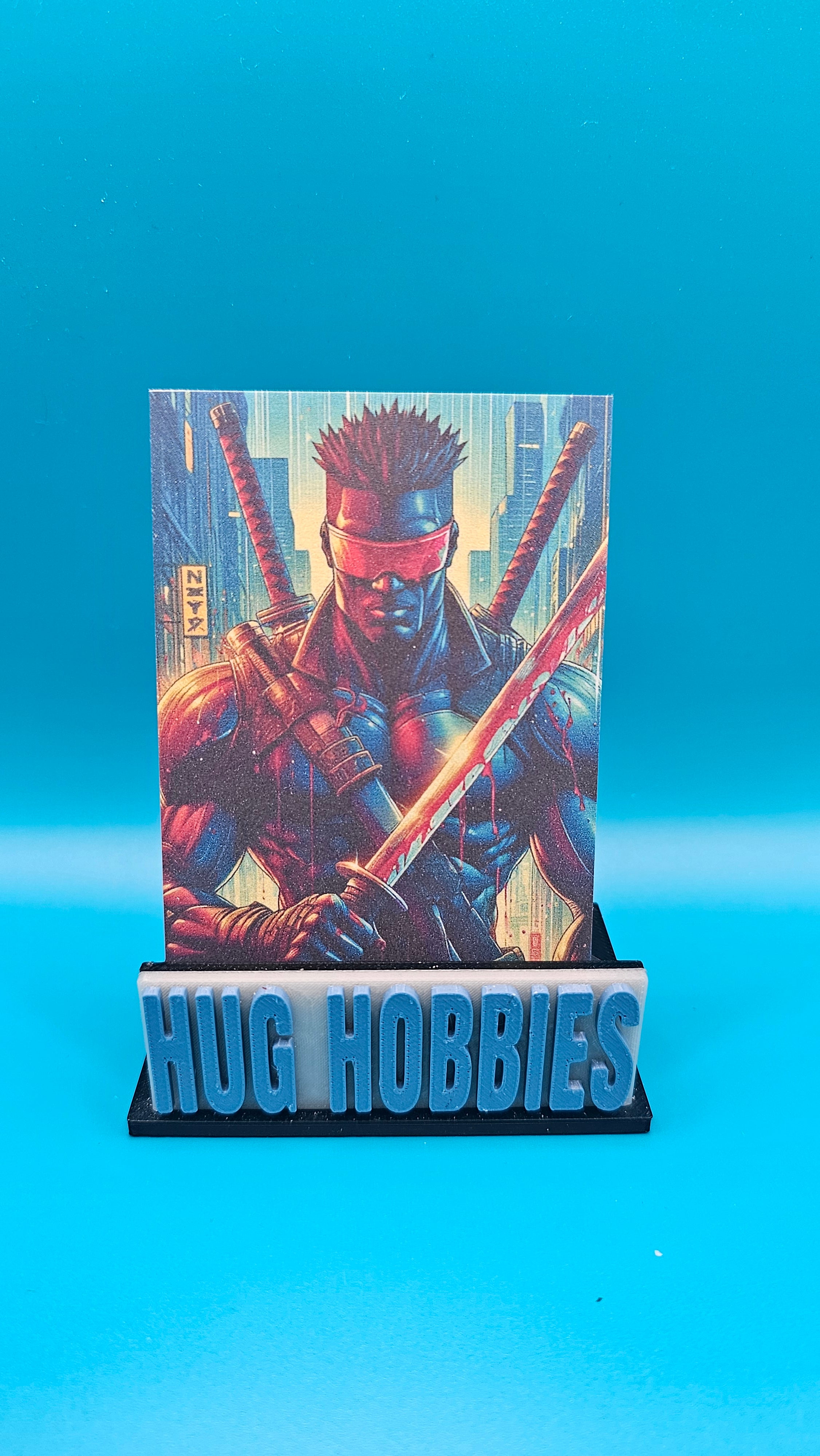 Blade - Marvel-Inspired Matte Custom Card