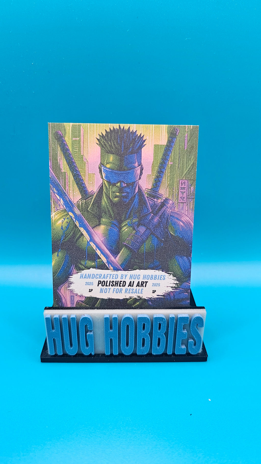 Blade - Marvel-Inspired Matte Custom Card