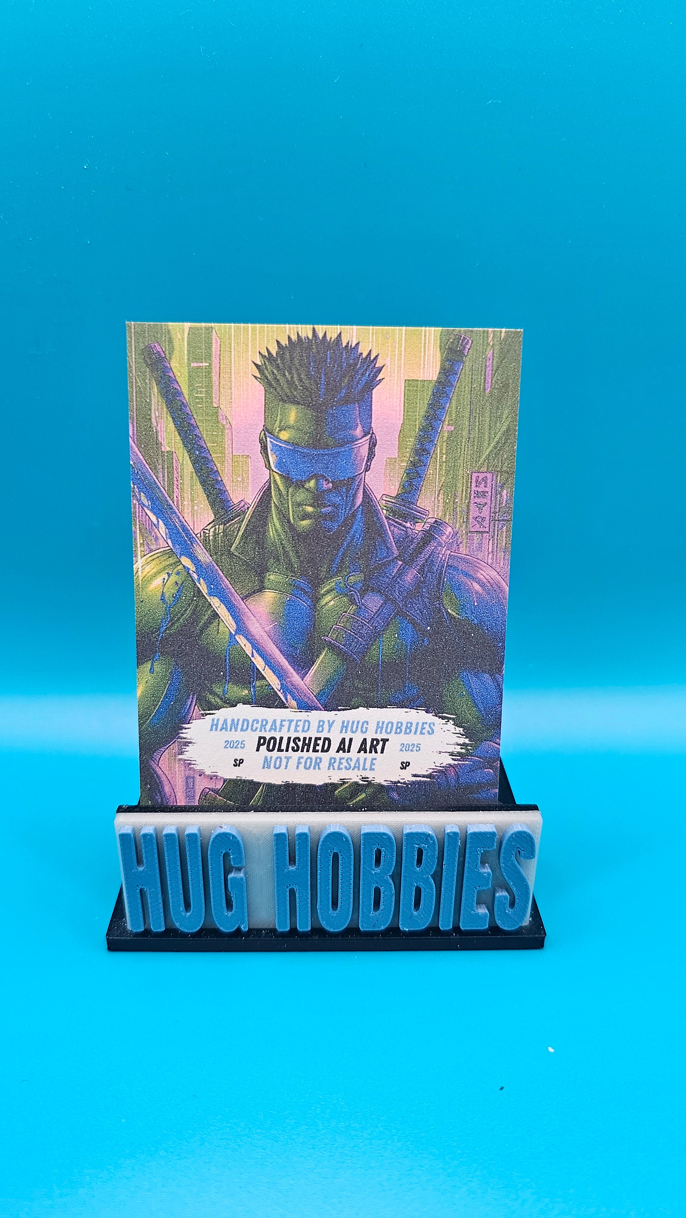 Blade - Marvel-Inspired Matte Custom Card