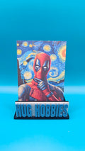 Deadpool Van Gogh - Marvel-Inspired Matte Custom Card