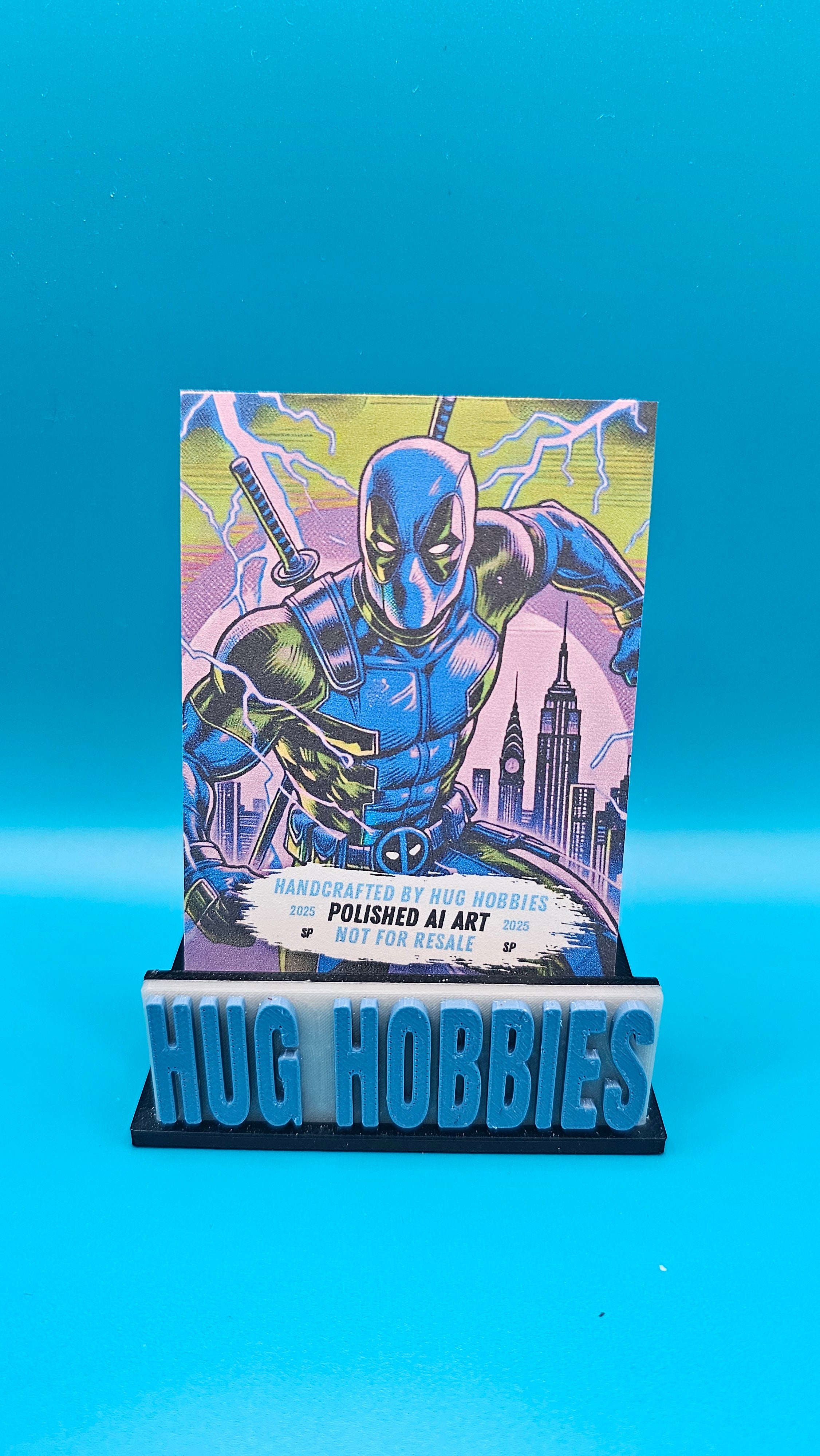 Deadpool - Marvel-Inspired Matte Custom Card