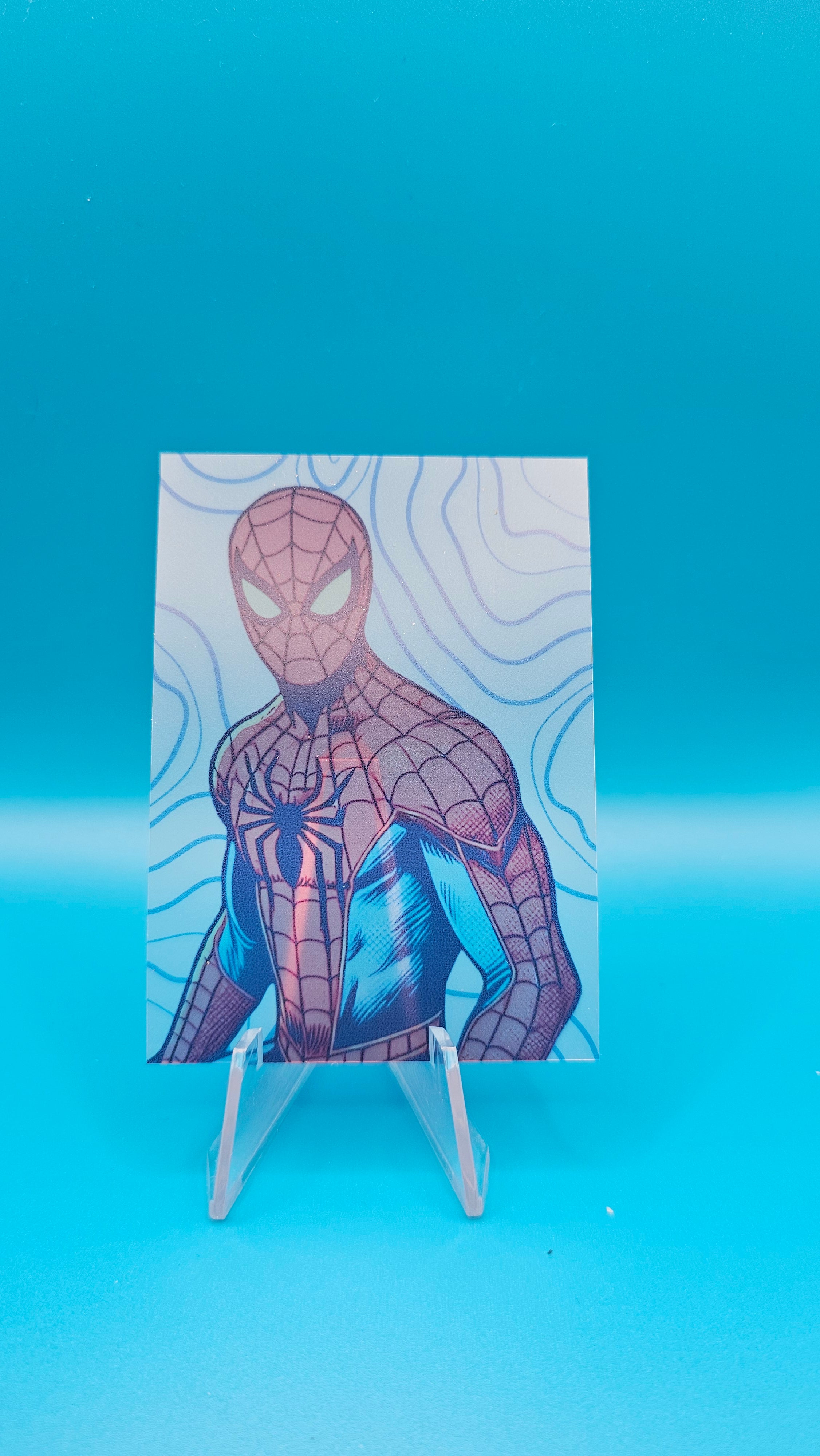 Spider-Man - Marvel-Inspired Clear Transparent Custom Card