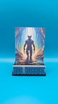Wolverine in a Cave - Marvel-Inspired Matte Custom Card
