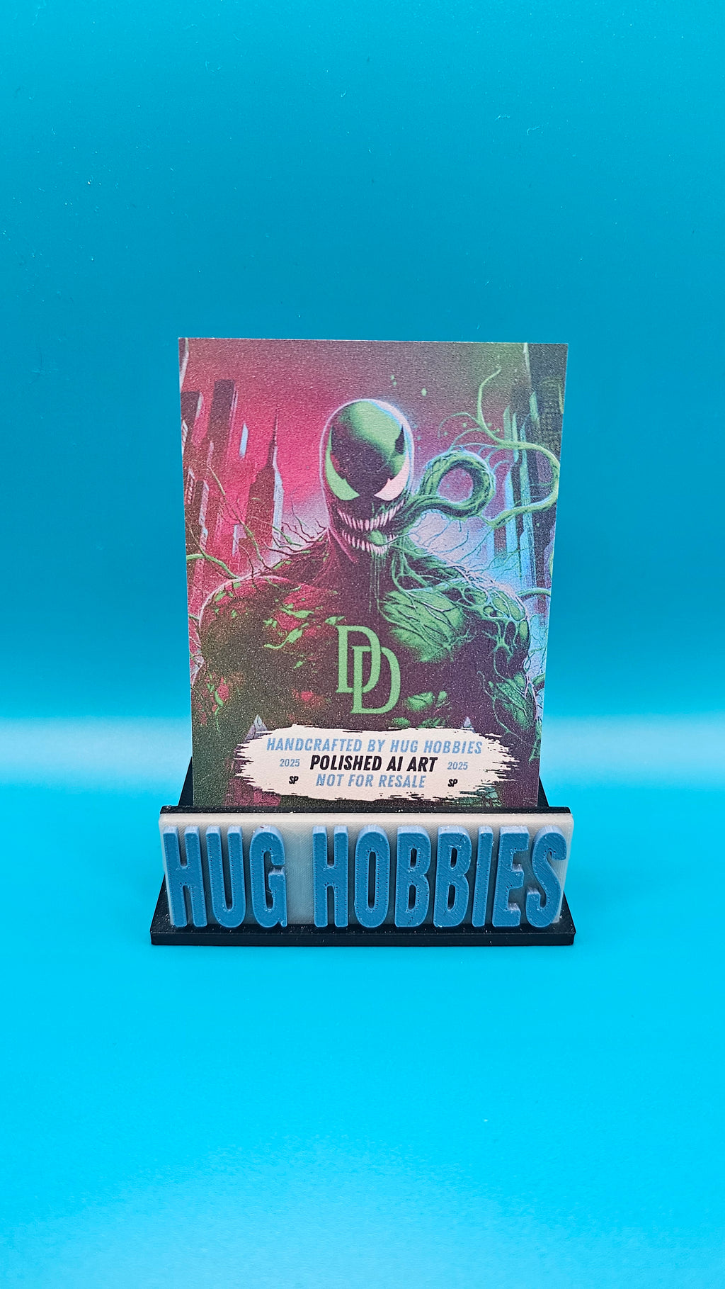 Venomized Daredevil - Marvel-Inspired Matte Custom Card