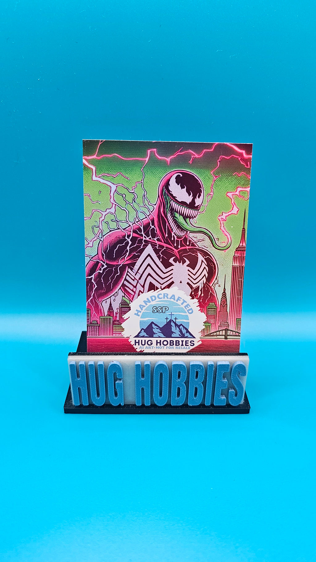 Venom Skyline - Marvel-Inspired Laser Holographic Custom Card