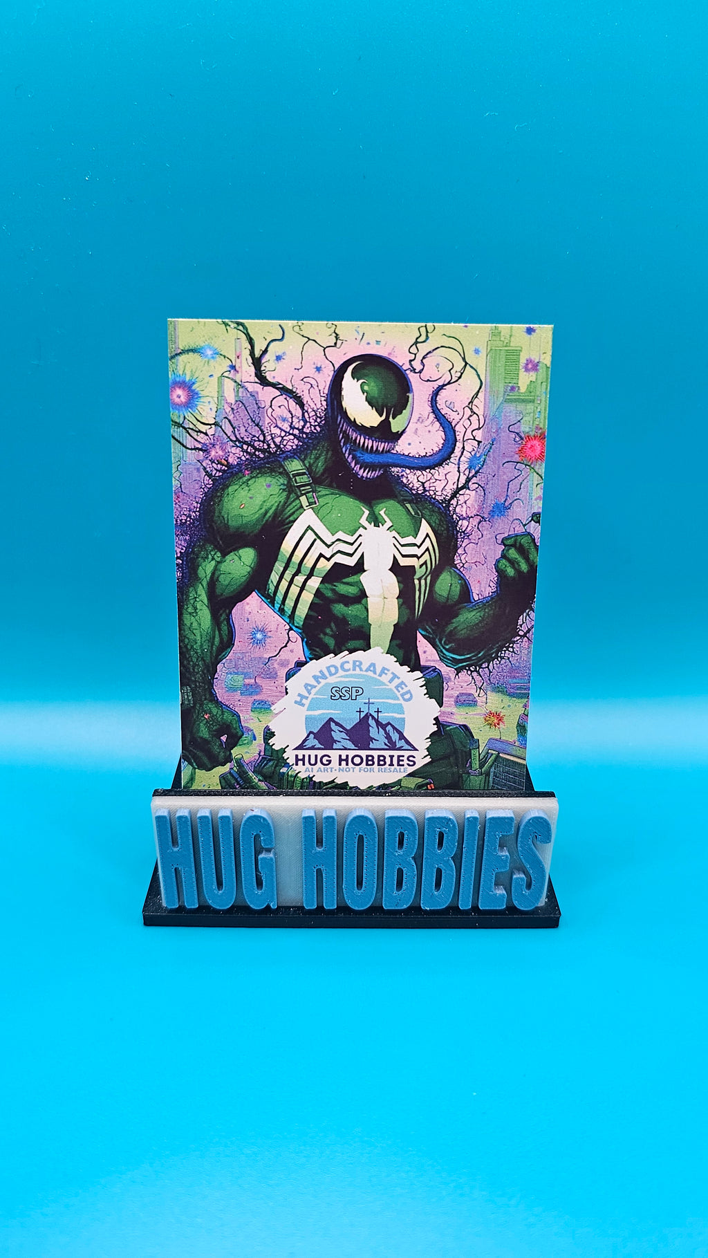 Venom - Marvel-Inspired Holo Rays Custom Card