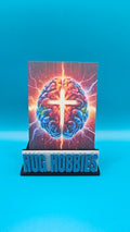 Cross and Brain - Jeremiah 29:11 Christian Matte Custom Card