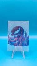 Carnage Skyline - Marvel-Inspired Cloudy Transparent Custom Card