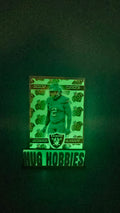 Ashton Jeanty 2025 First-Round Rookie Insert - Boise State Broncos / Las Vegas Raiders Glow-in-the-Dark Custom Card