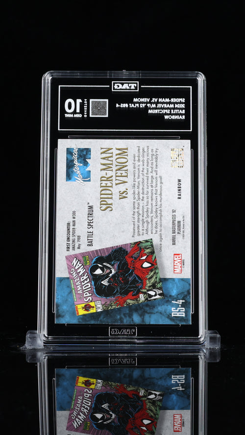 2024 SkyBox Marvel Spider-Man vs Venom Rainbow #BS-4 TAG 10 Gem Mint